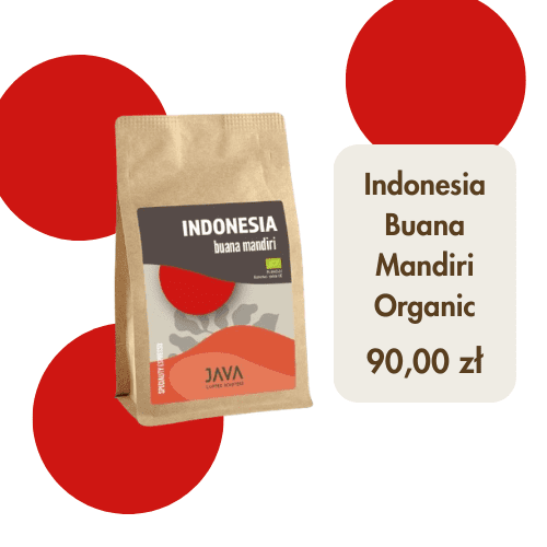 Kawa ziarnista speciality Indonesia Buana Mandiri Organic
