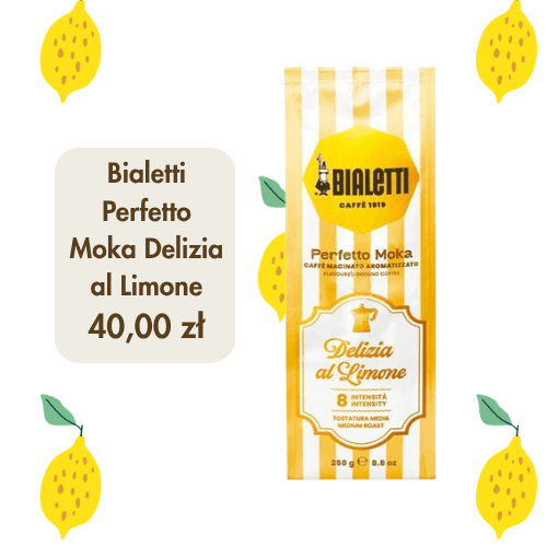 Opakowanie kawy Bialetti Perfetto Moka Delizia al Limone