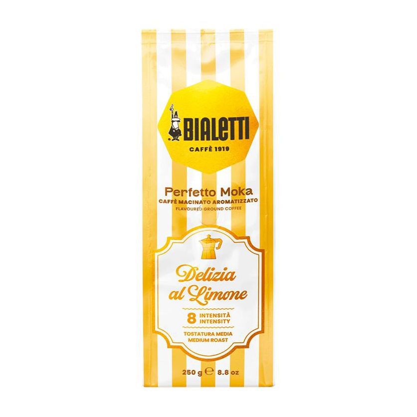Kawa Bialetti Perfetto Moka Delizia al Limone o cytrynowym profilu smakowym