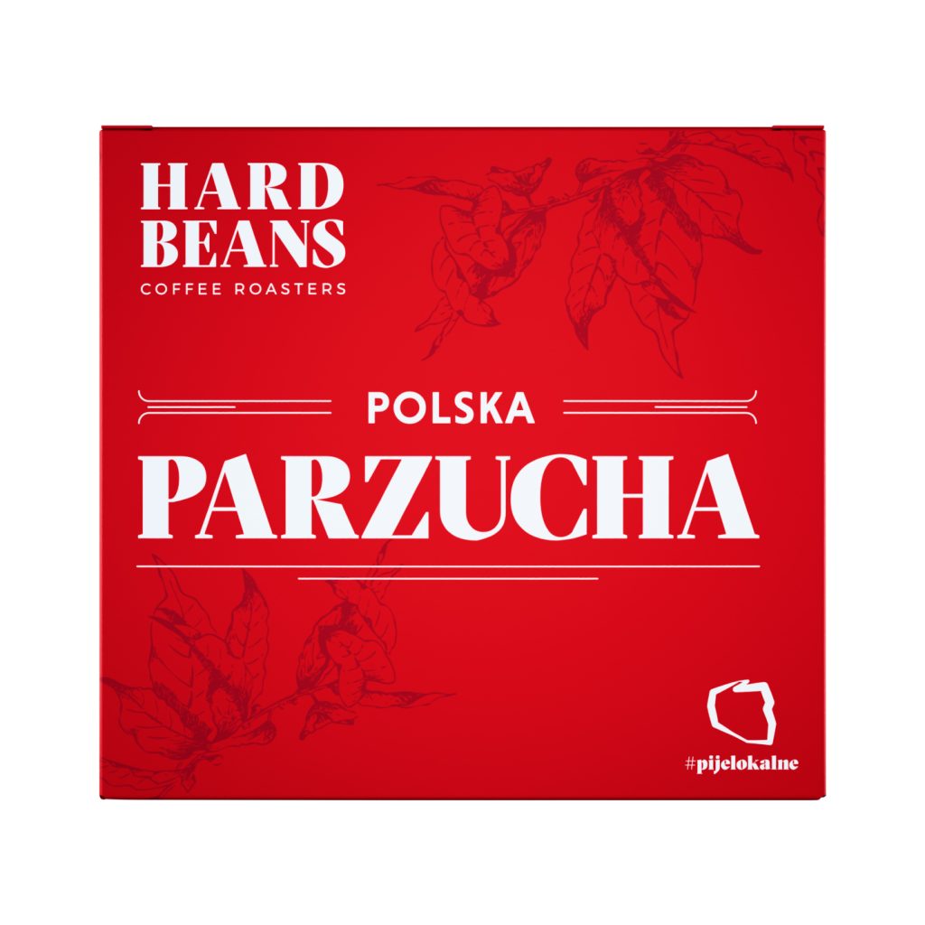 Opakowanie kawy HARD BEANS Polska Parzucha z palarni Hard Beans